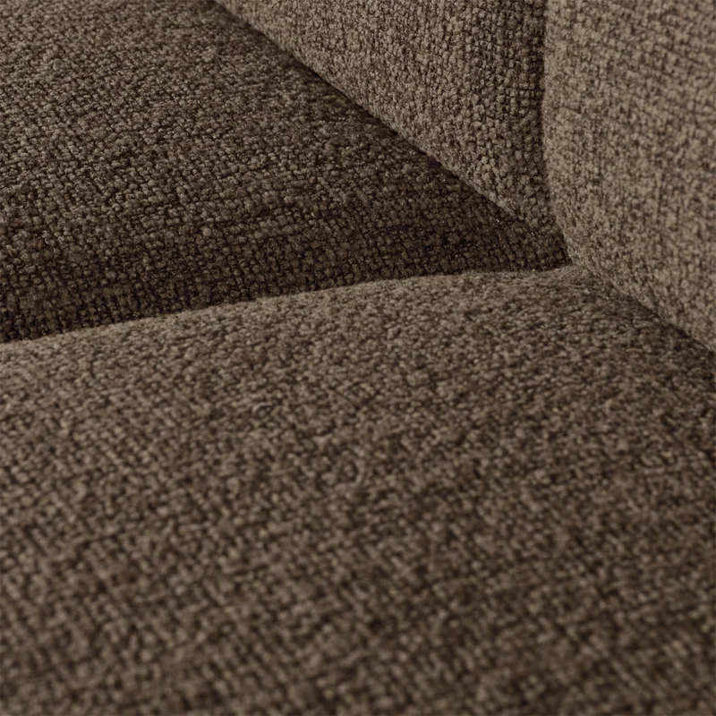 Mojo 1-sitzer element bouclé braun melange