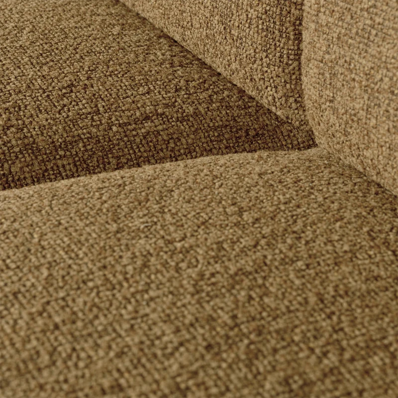 Mojo 1-sitzer element bouclé gelbbraun melange