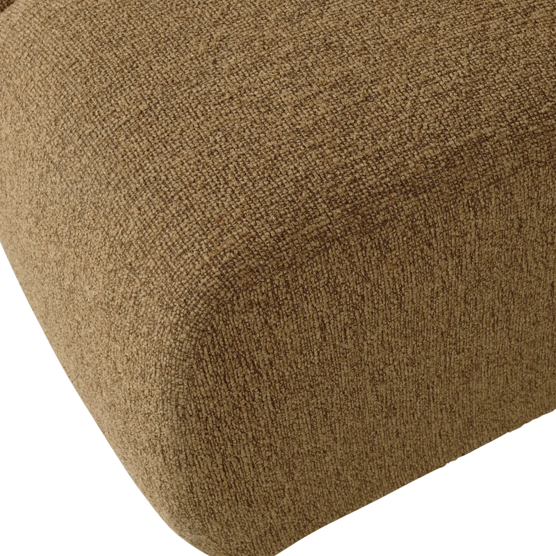 Mojo 1-sitzer element bouclé gelbbraun melange