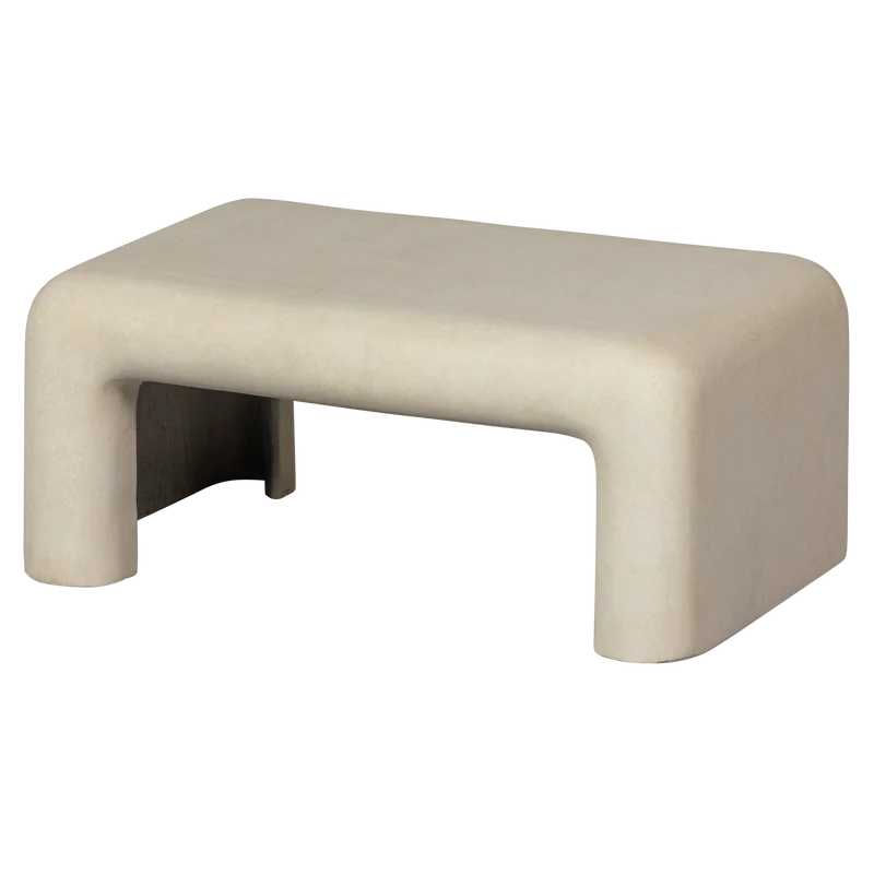 2er set - Stani couchtisch betonoptik natur