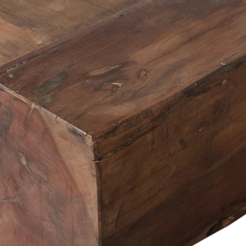 Cuno couchtisch niedrig holz dunkelbraun