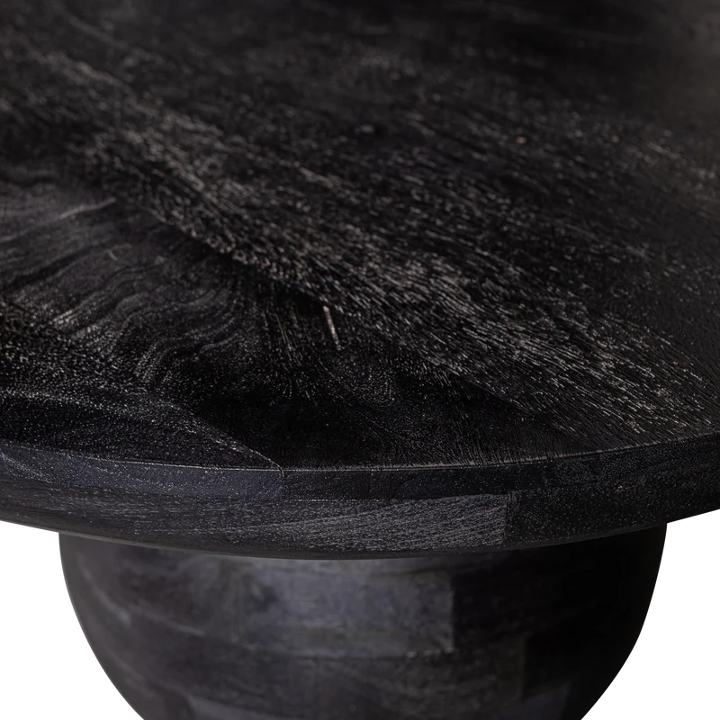 Steppe couchtisch mango holz schwarz