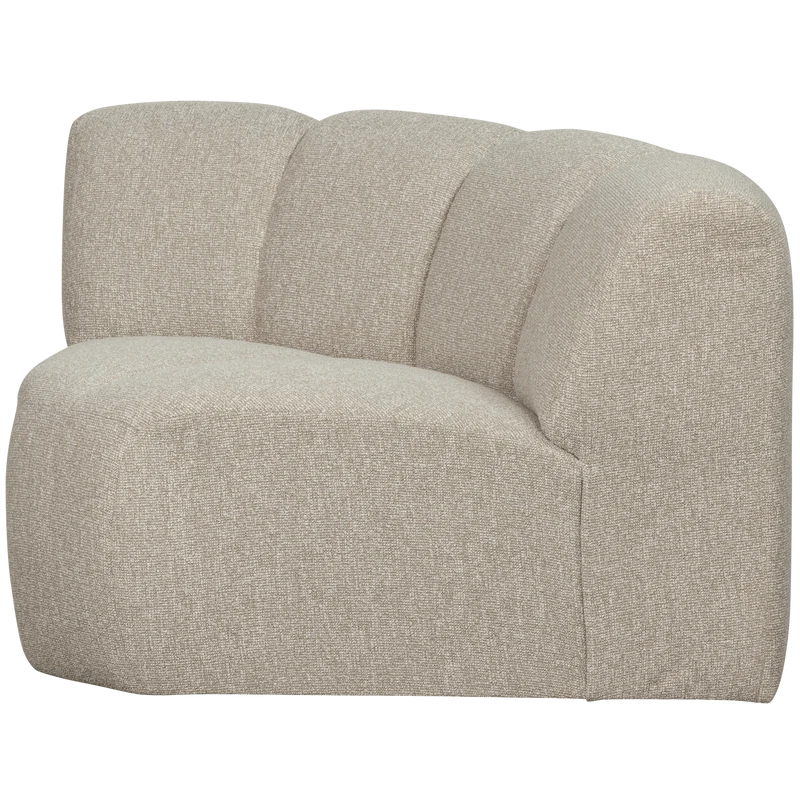 Mojo eckelement bouclé beige melange