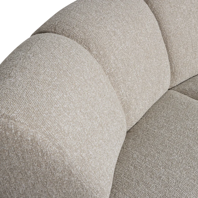 Mojo eckelement bouclé beige melange