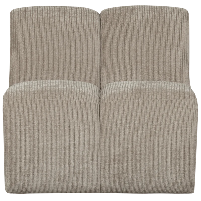 Mojo 1-sitzer element gerippter dunkler sand
