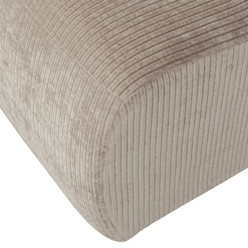 Mojo 1-sitzer element gerippter dunkler sand