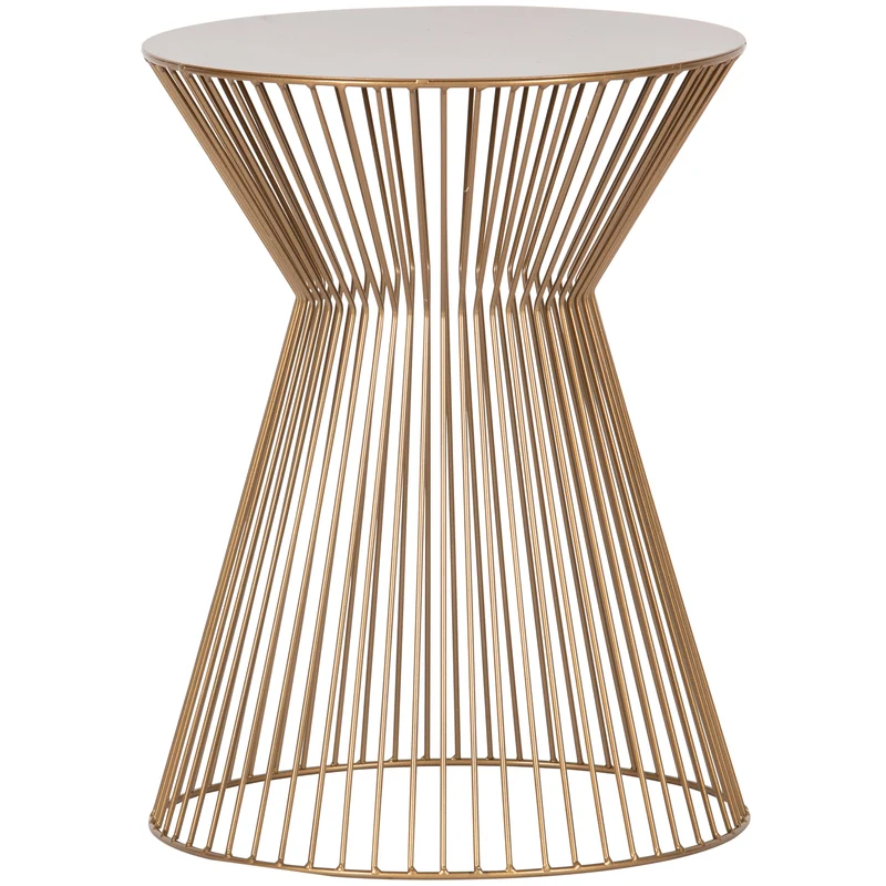 Suus beistelltisch metall gold