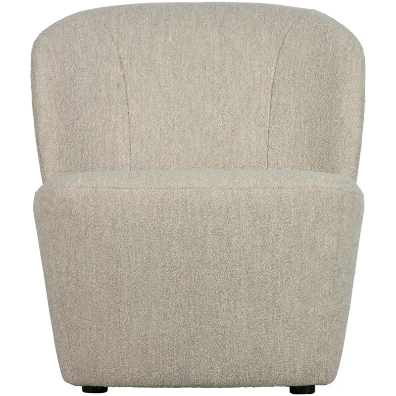 Lofty sessel bouclé natur