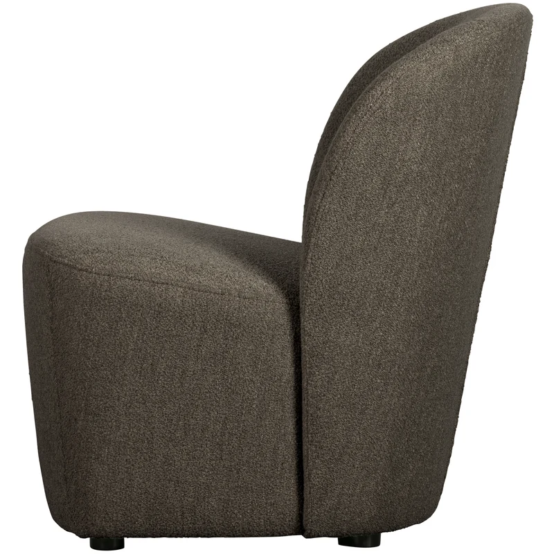 Lofty sessel bouclé braun