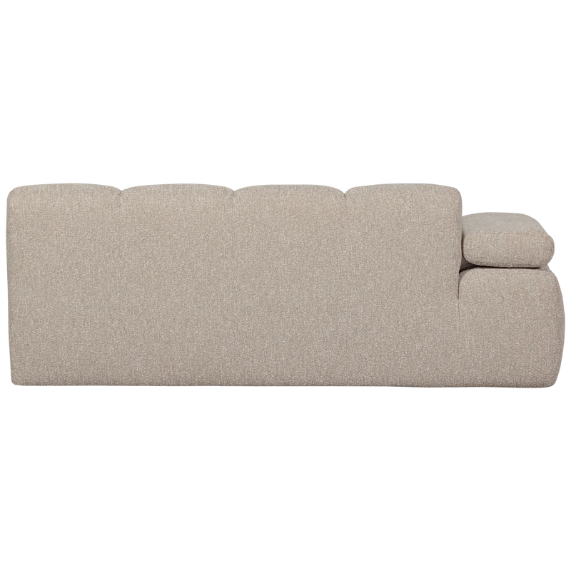 Mojo 2-sitzer element arm links bouclé beige melange