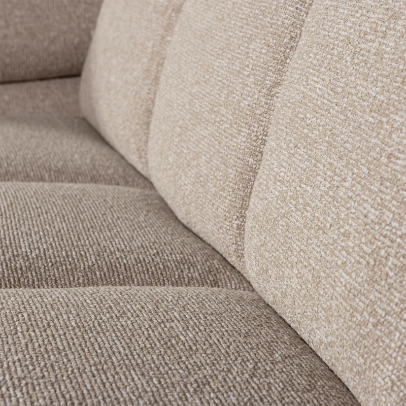 Mojo 2-sitzer element arm links bouclé beige melange