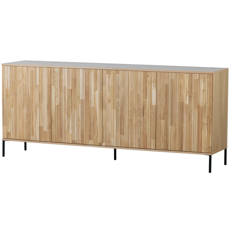 New gravure kommode 200 cm eiche natur