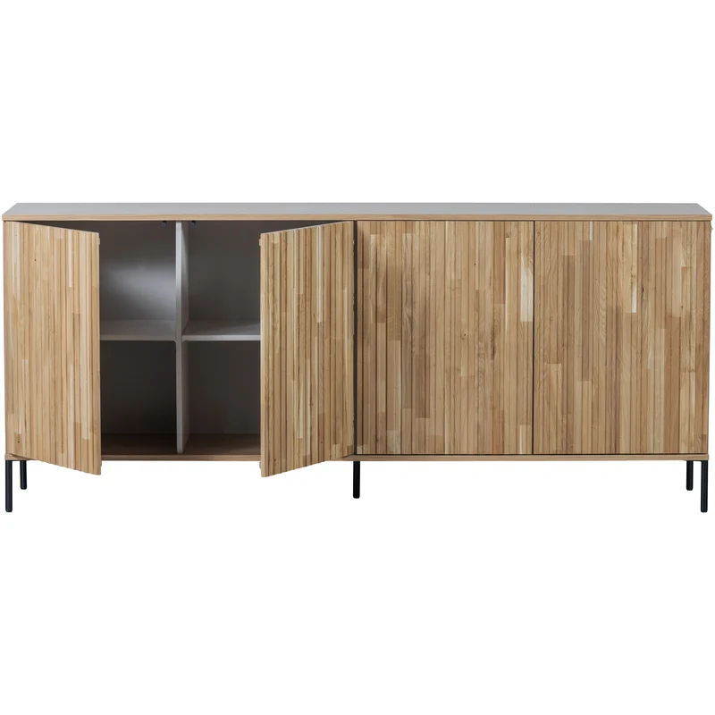 New gravure kommode 200 cm eiche natur