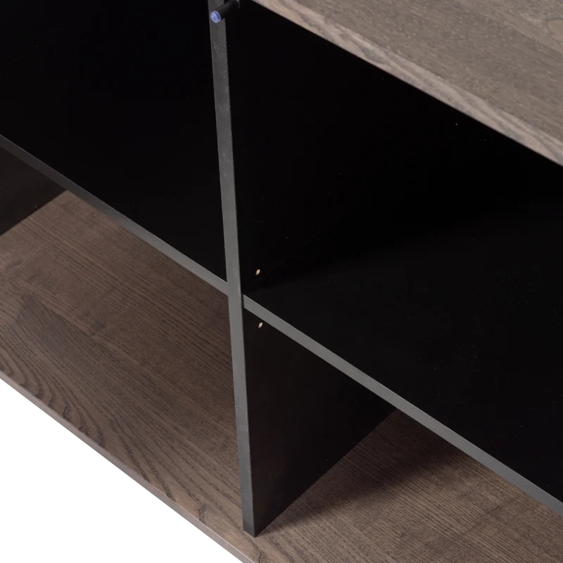 New gravure new kommode 200 cm asche furnier espresso
