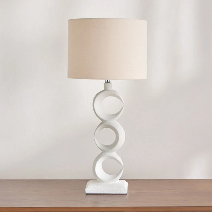 Brecht Polyresin Table Lamp - 66 cm