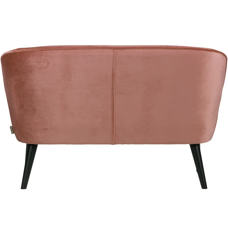 Sara kleines sofa samt altrosa