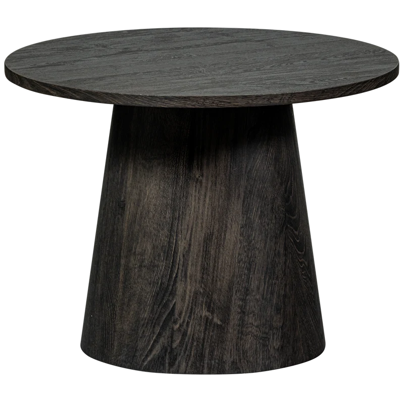 Maan couchtisch mdf dunkelbraun 45xø60 cm