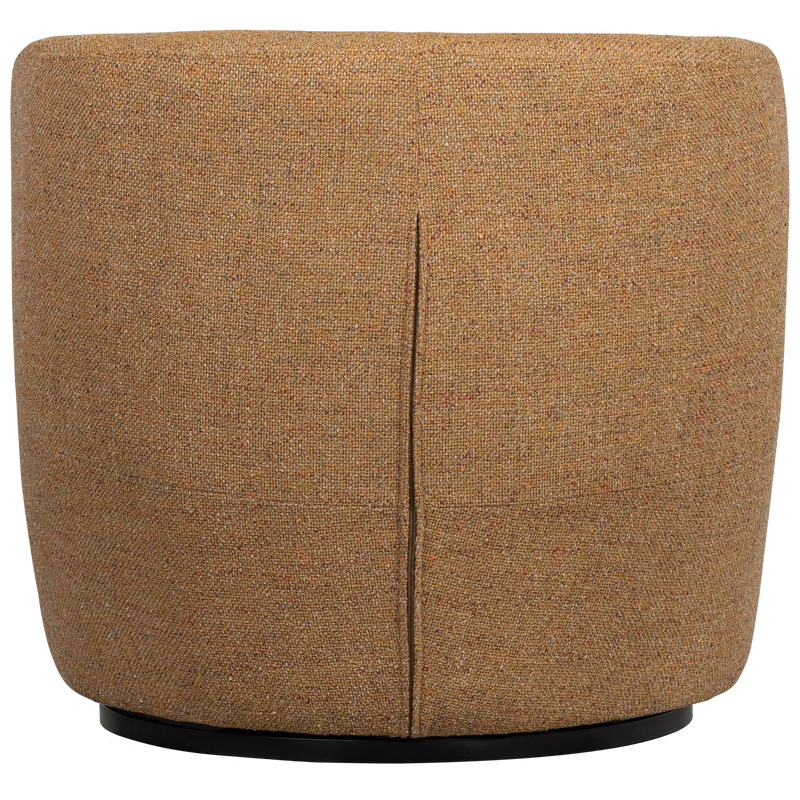 Serra drehsessel gewebter stoff curry melange