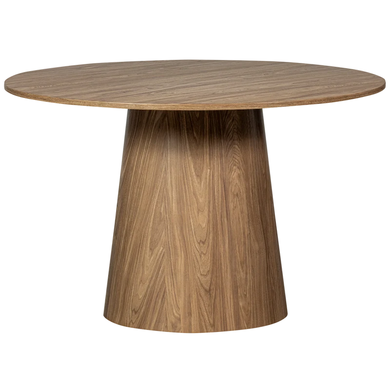 Maan esstisch rund mdf walnuss ø120 cm