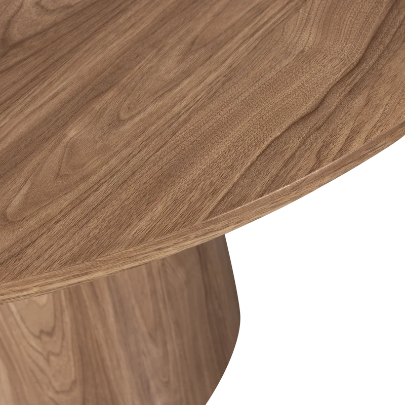 Maan esstisch rund mdf walnuss ø120 cm