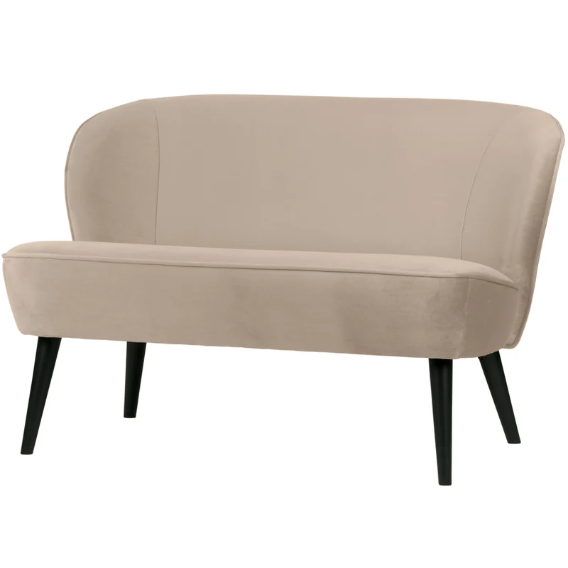 Sara kleines sofa samt khaki