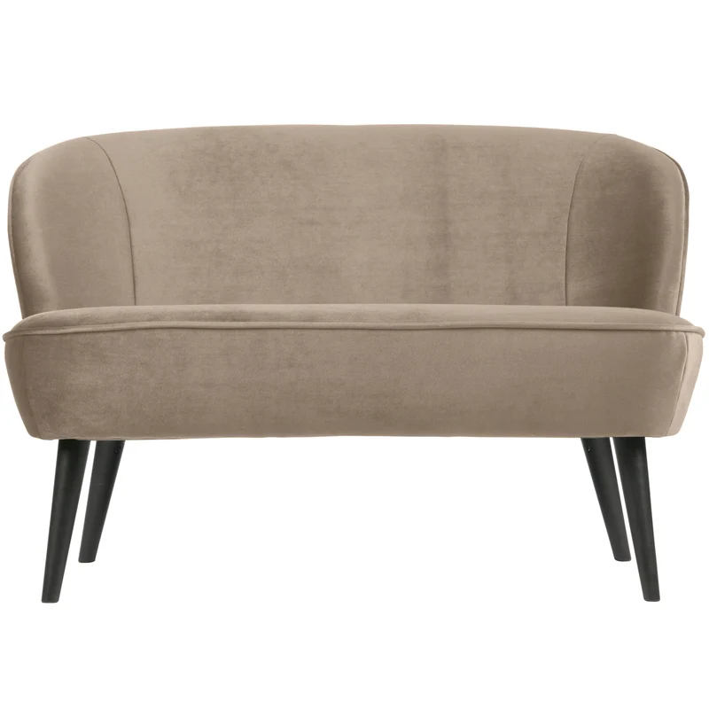 Sara kleines sofa samt khaki
