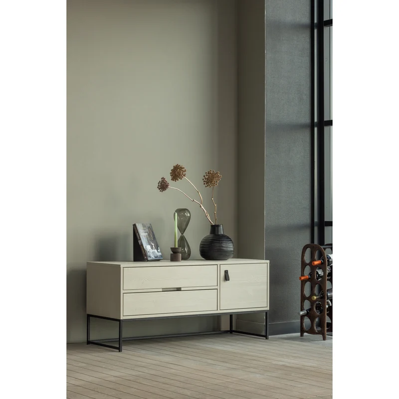 Silas tv möbel 120 cm kiefer dust