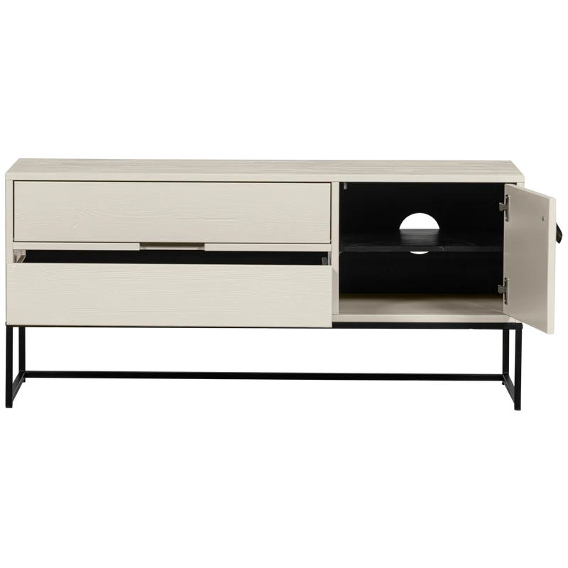 Silas tv möbel 120 cm kiefer dust