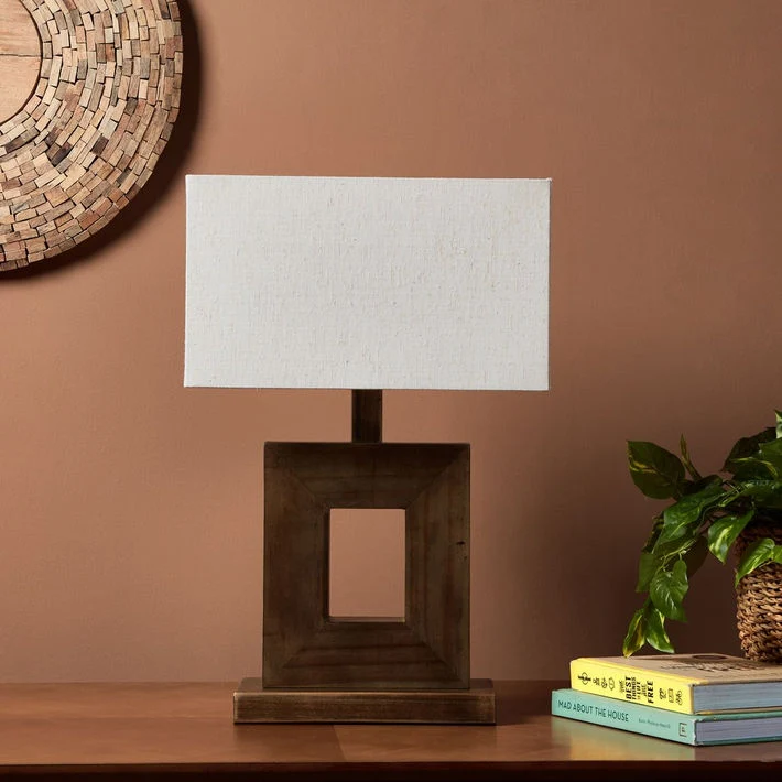 Shangrilla Wooden Table Lamp - 53 cm