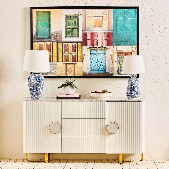 Catalina Ceramic Table Lamp - 63 cm
