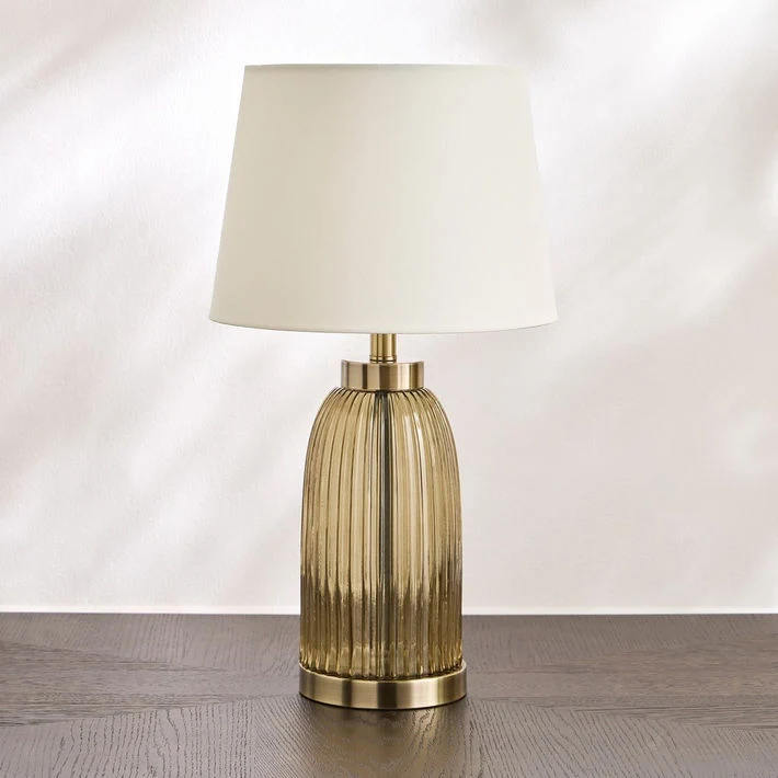 Canary Glass Table Lamp - 59 cm