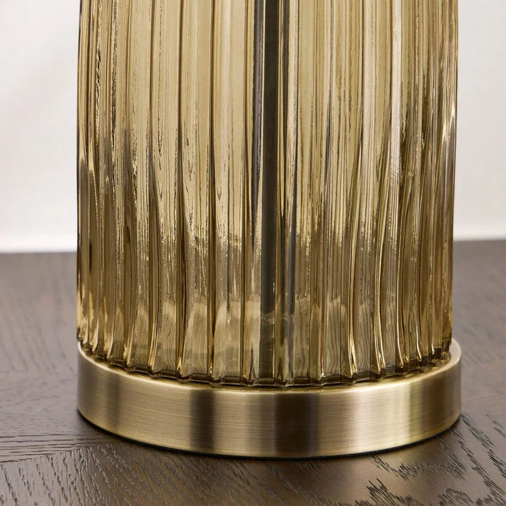 Canary Glass Table Lamp - 59 cm