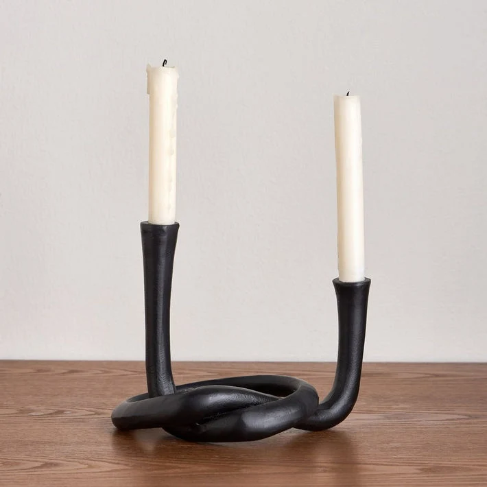 Manoa Knot Taper Candleholder
