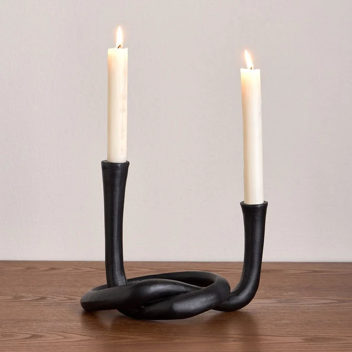 Manoa Knot Taper Candleholder
