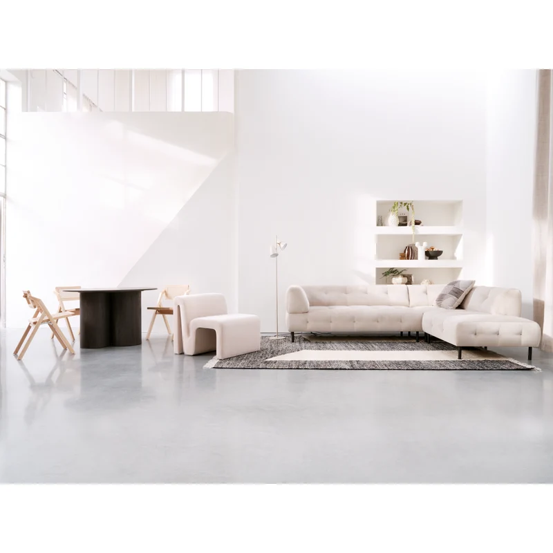 Maan esstisch rund mdf dunkelbraun ø120 cm