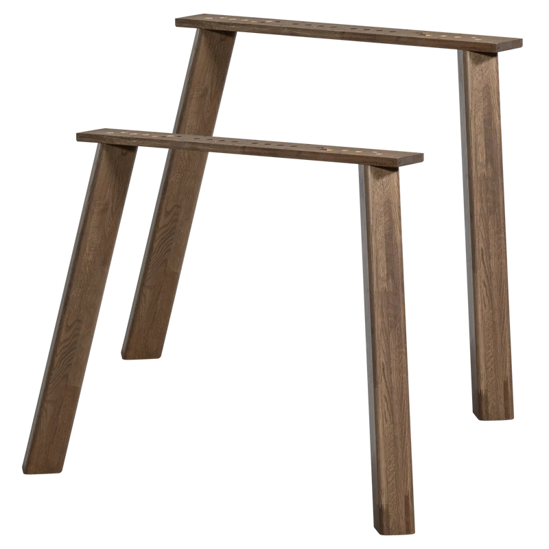 2er set Haarlem 4-position fusse eiche cashmere brown