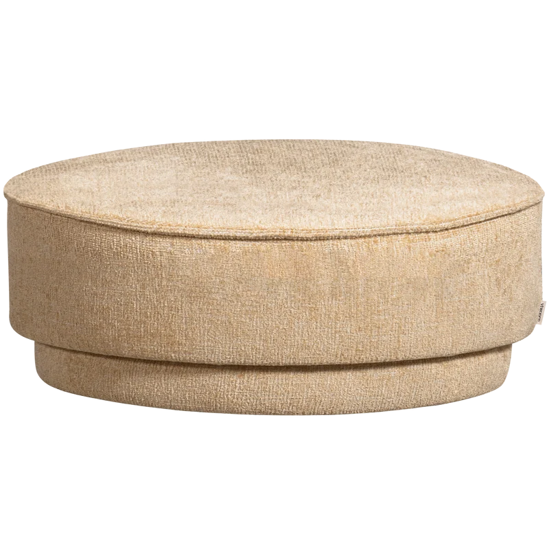 Pearl XL hocker butter melange