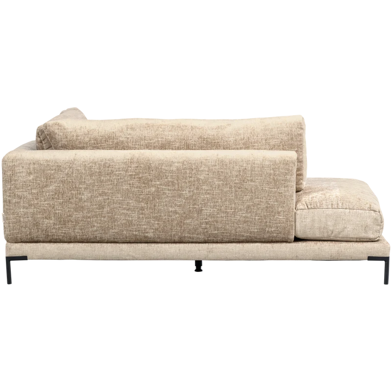Couple lounge element rechts natur melange