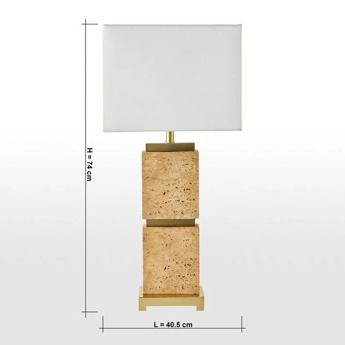 Chuprene Polyresin Table Lamp - 74 cm
