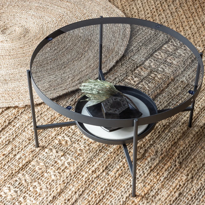 Ross teppich natur ø150 cm