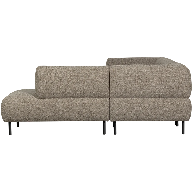 Lloyd eckbank rechts grob gewebtes braun melange