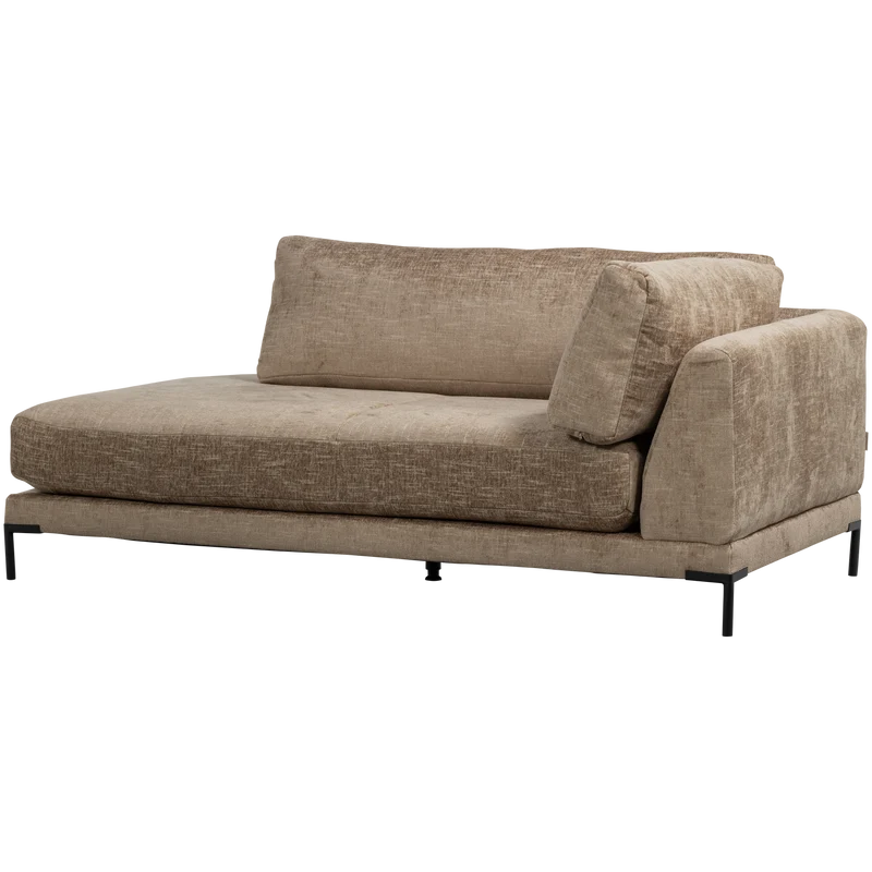 Couple lounge element rechts mud melange