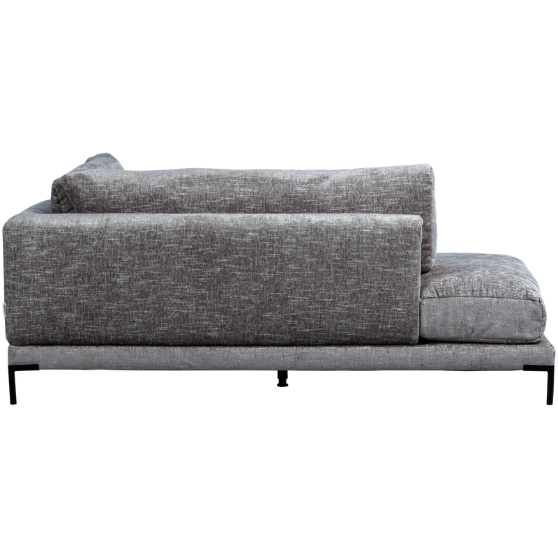 Couple lounge element rechts denim melange