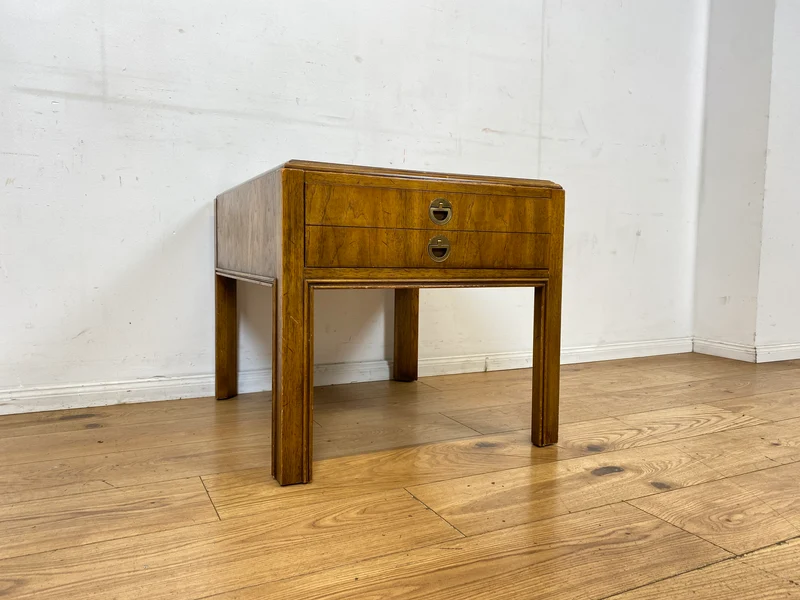 Original amerikanische Vintage Kommode in Hollywood Regency Stil von Drexler Heritage mit Schubladen I Beistelltisch Ablage Nachttisch Nachtkommode Nachtschrank Stilmöbel I