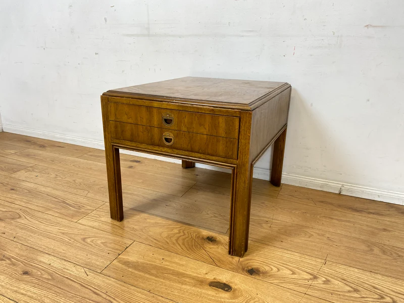 Original amerikanische Vintage Kommode in Hollywood Regency Stil von Drexler Heritage mit Schubladen I Beistelltisch Ablage Nachttisch Nachtkommode Nachtschrank Stilmöbel I