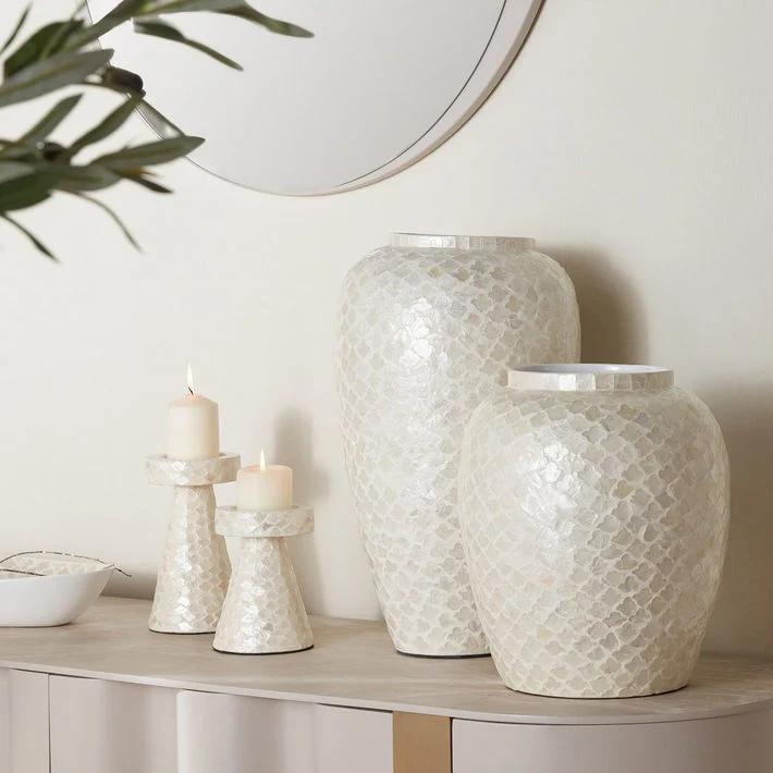 Florian Capiz and Bamboo Vase - 51 cm