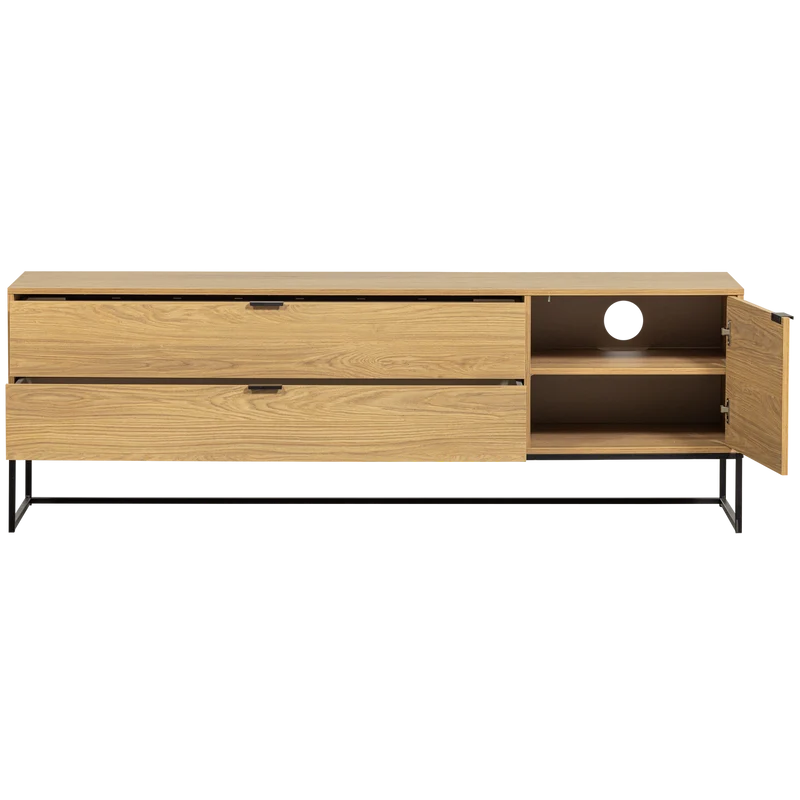 Silas tv möbel 180 cm eiche dekor