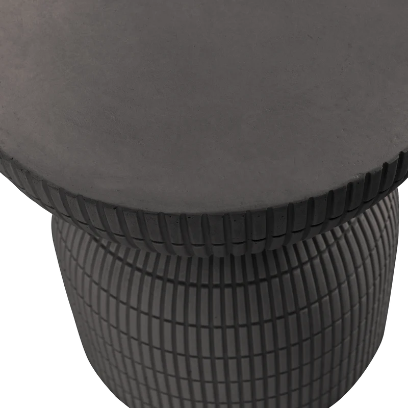 Samson couchtisch betonoptik coffee 44xø37 cm