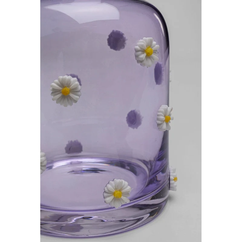 Flowers Carafe Purple