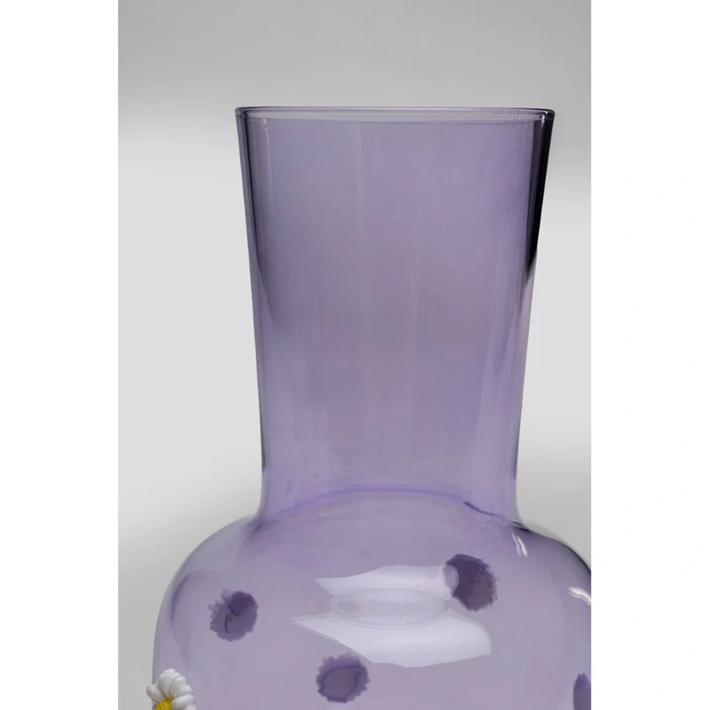 Flowers Carafe Purple